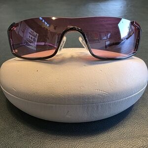 Stylish Purple Tinted Vintage Batali Sunglasses